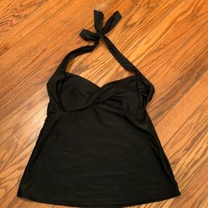 Catalina NWOT size S black Tankini swim top. Like new, never worn.